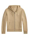 Polo Ralph Lauren Zip-up Hoodie In Brown