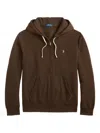 Polo Ralph Lauren Zip-up Hoodie In Brown
