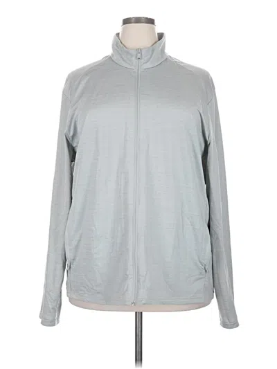 Pre-owned Polo Ralph Lauren Zip Up Hoodie In Gray