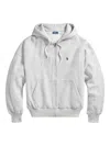Polo Ralph Lauren Zip-up Hoodie In Grey