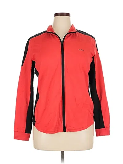 Pre-owned Polo Ralph Lauren Zip Up Hoodie In Red