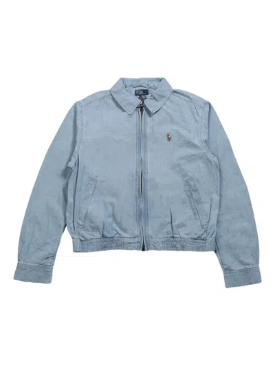 Polo Ralph Lauren Zip-up Jacket In Blue