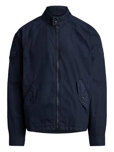 Polo Ralph Lauren Zip-up Jacket In Blue