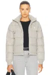 Polo Ralph Lauren Wool-cashmere Down Coat In New Grey Heather