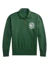Polo Ralph Lauren Zip-up Sweatshirt In Green