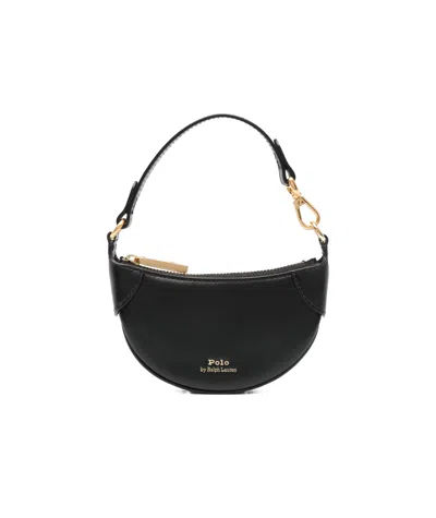 Polo Ralph Lauren Zipper Card Holder In Black