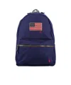 Polo Ralph Lauren Zippered Backpack Bag In Blue