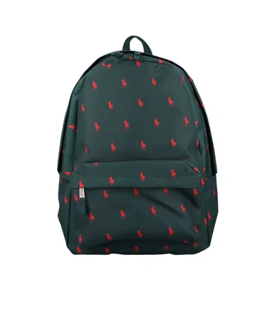 Polo Ralph Lauren Zippered Backpack In Green