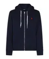 Polo Ralph Lauren Polo Pony-embroidered Zip-up Hoodie In Blue