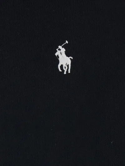 Polo Ralph Lauren Zip-up Hoodie In Black
