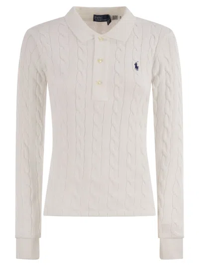 Polo Ralph Lauren Plaited Cotton Polo Shirt