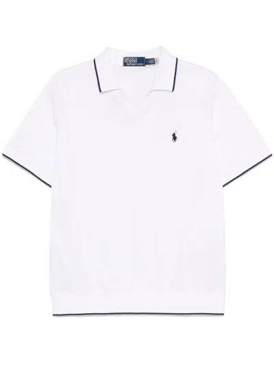 Polo Ralph Lauren T-shirt With Polo Pony Embroidery In White