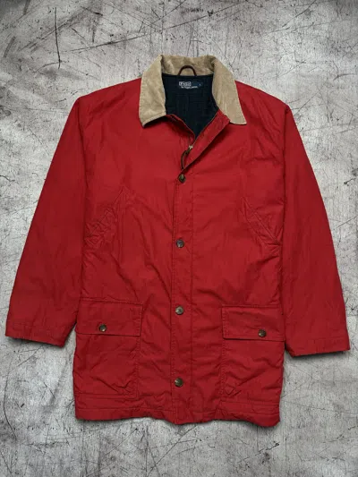 Pre-owned Polo Ralph Lauren T Vintage Mens Cotton Jacket