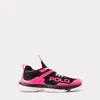 Polo Sport Pink Pony Tech Court Pro Trainer In Black