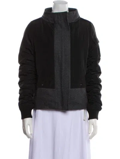 Pre-owned Pologeorgis Fox Fur Jacket In Black