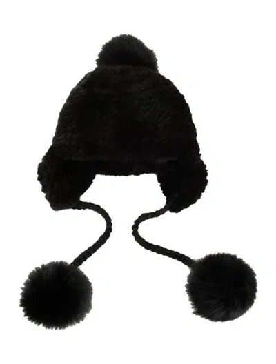 Pre-owned Pologeorgis Hat In Black