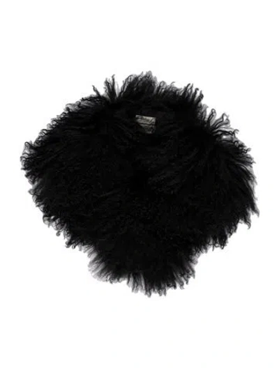 Pre-owned Pologeorgis Scarf In Black