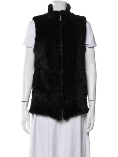 Pre-owned Pologeorgis Vest In Black