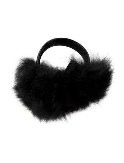 Pre-owned Pologeorgis Winter Ear Muffs  W/tags In Black