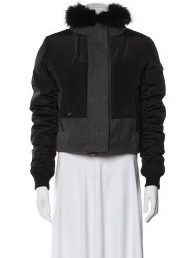 Pre-owned Pologeorgis Wool Jacket In Gray