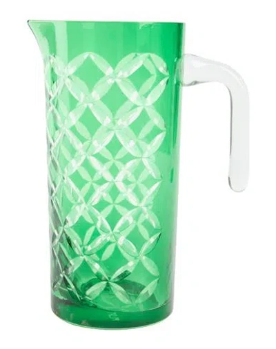 Pols Potten Glass Or Pitcher Green Size - Glass