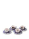 Polspotten Aunty Coffee Set (set Of Four)