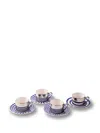 Polspotten Geometric Pattern Espresso Cup Set