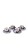 Polspotten Aunty Coffee Set (set Of Four)