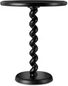 Polspotten Black Twister Side Table In Black
