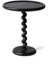 Polspotten Black Twister Side Table In Black