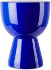 Polspotten Blue Tam Tam Stool In Dark Blue