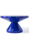 Polspotten Blue Zig Zag Coffee Table In Blue