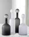 Polspotten Bubbles & Bottles Mix, Set Of 4 In Black