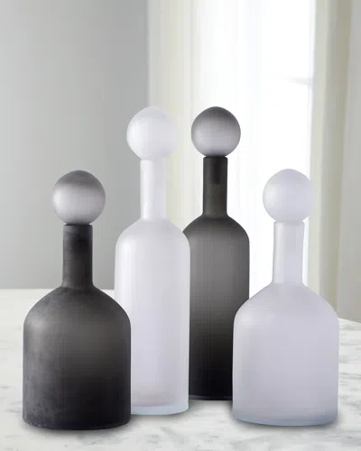 Polspotten Bubbles & Bottles Mix, Set Of 4 In Black