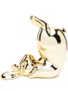 Polspotten Bunny Bum Porcelain Moneybox In Gold