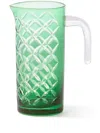 Polspotten Green Cutting Class Pitcher In Green