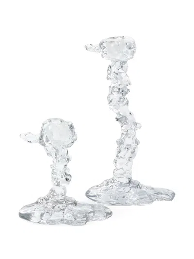 Polspotten Drip Glass Candle Holder (25cm)