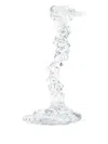 Polspotten Drip Glass Candle Holder (25cm) In Transparent