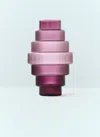 Polspotten Extra Large Steps Vase In Purple