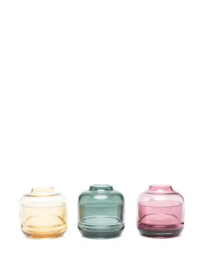 POLSPOTTEN FORMY CANDLE HOLDERS (SET OF THREE)