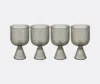 Polspotten Glassware Grey Uni In Gray