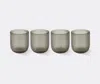 Polspotten Glassware Grey Uni In Gray