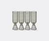 Polspotten Glassware Grey Uni In Gray