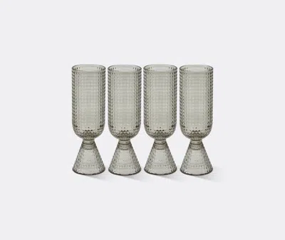Polspotten Glassware Grey Uni In Gray