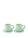 Polspotten Tea And Coffee Light Green Uni In Green