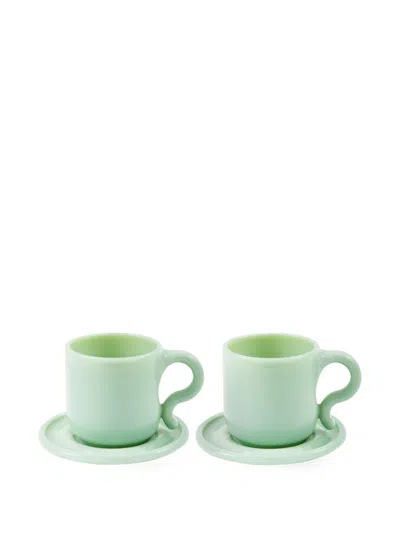 POLSPOTTEN GLOSSY EXPRESSO CUP (SET OF TWO)