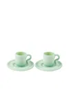 Polspotten Gobi Espresso Cups (set Of Two) In Green