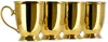 Polspotten Gold & Multicolor Legacy Mugs, 4 Pcs In Gold & Multi