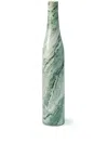 Polspotten Green Heritage Bottle Marble Candle Holder In Green
