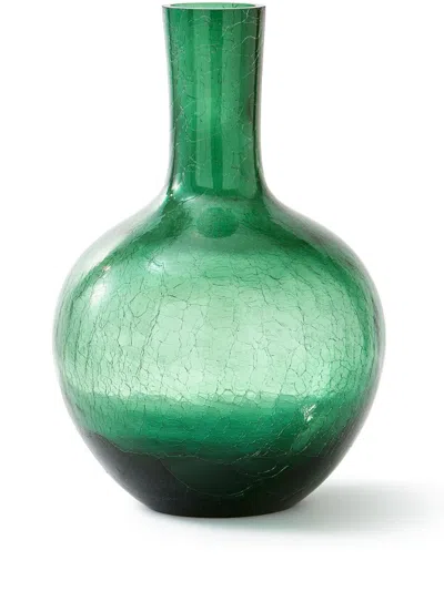 Polspotten Green Large Ball Body Glass Vase